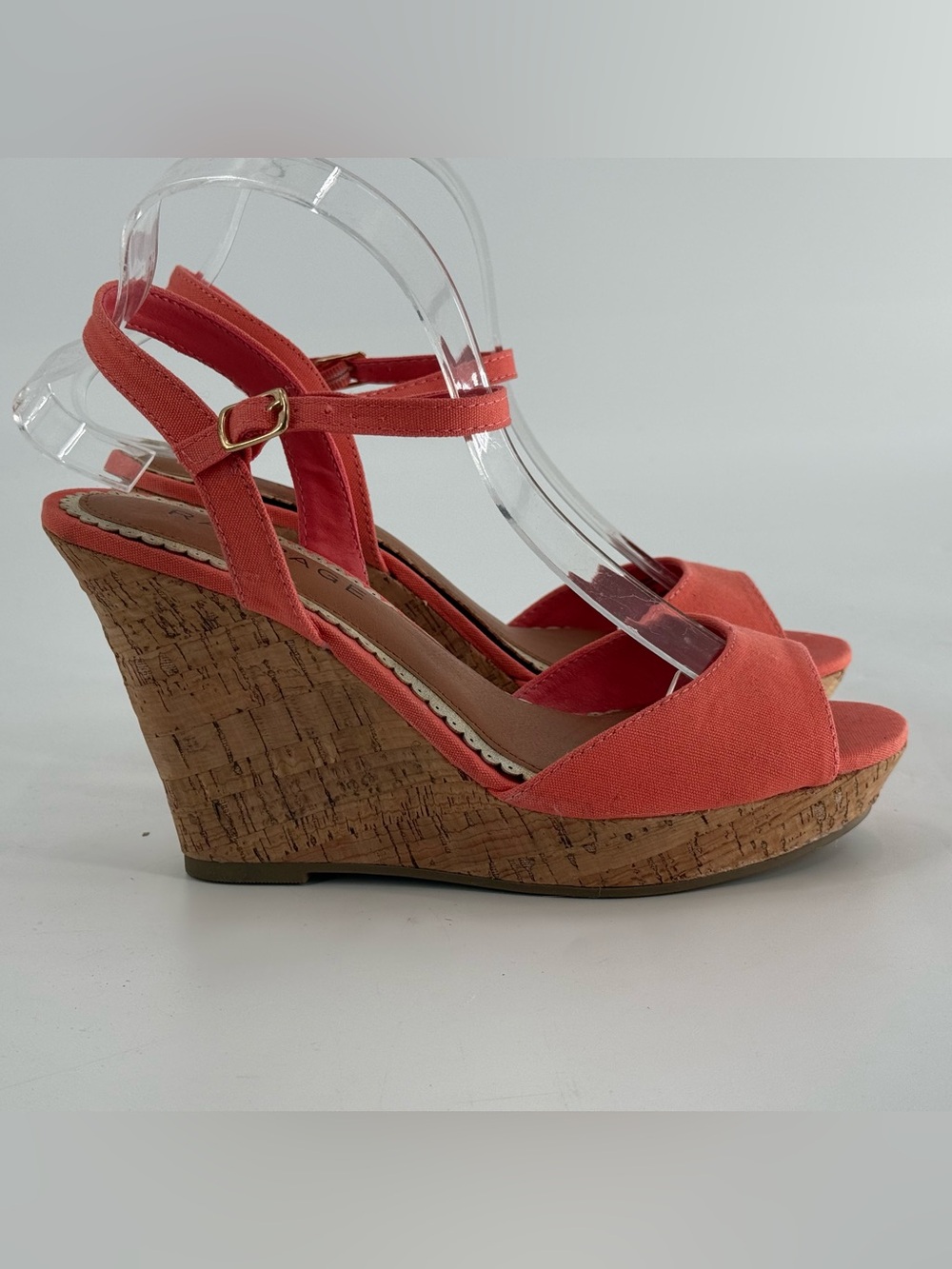 Rampage Chrissy Wedge Sandals 8